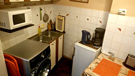 Washing Machine Bucharest short term studio rental Amzei